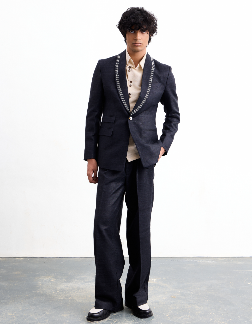Beaded Gufah Blazer