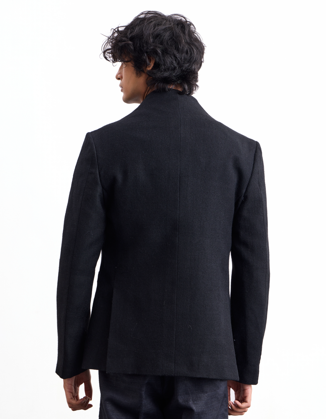 Kala Wool Bandhgala