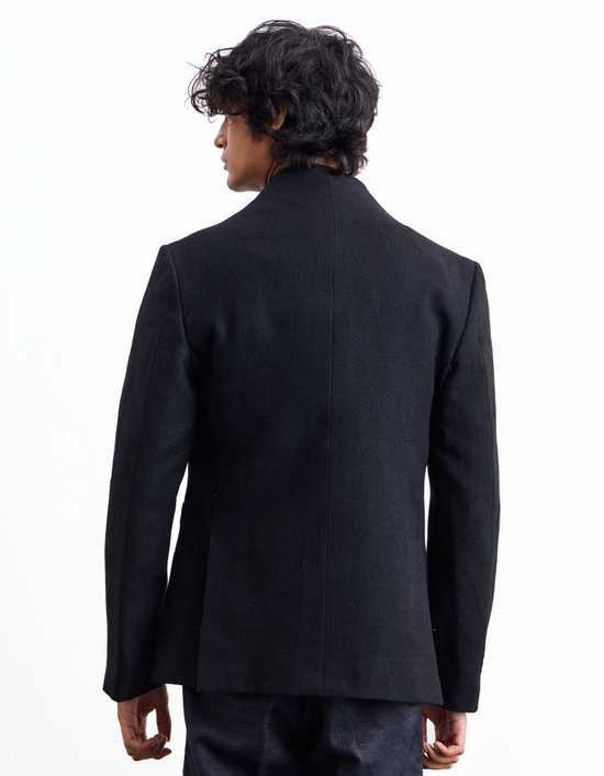 Kala Wool Bandhgala