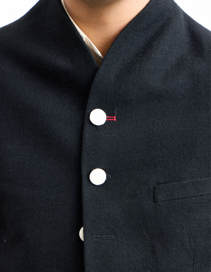 Kala Wool Bandhgala