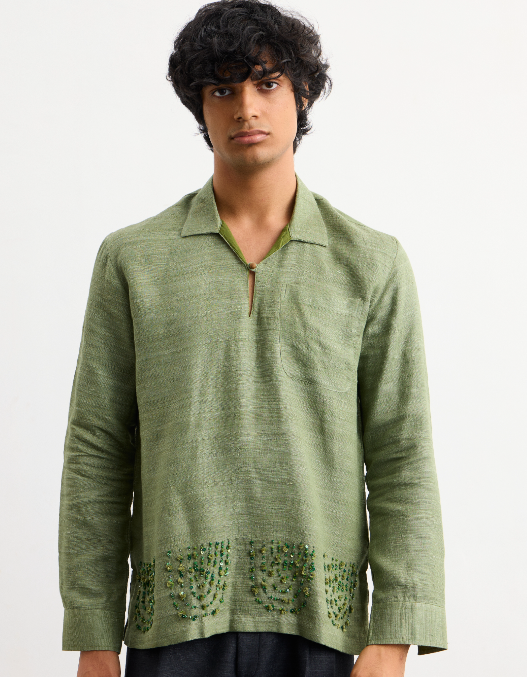 Mehrab Embroidered Shirt