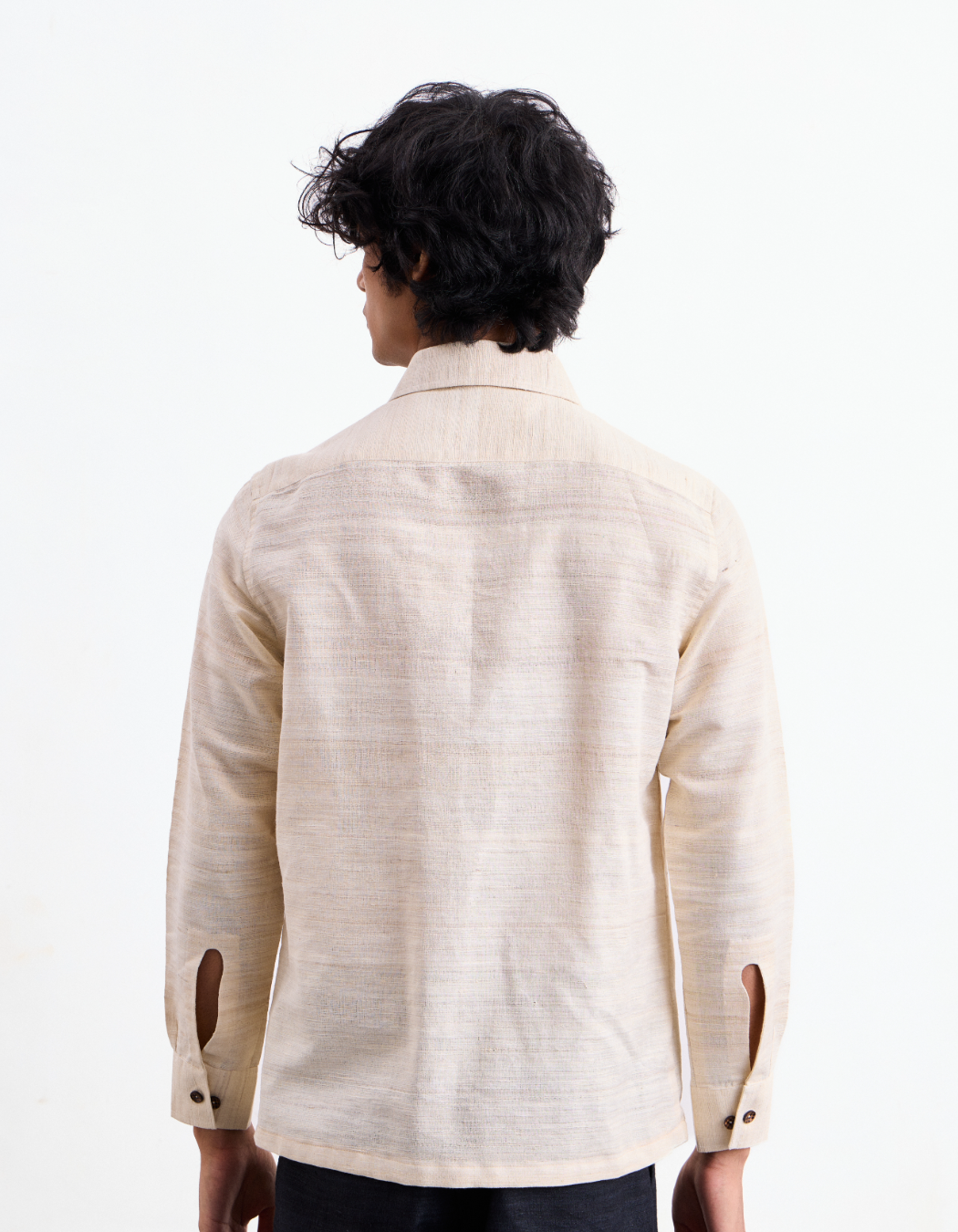 Off-White Khadi Silk Shirt