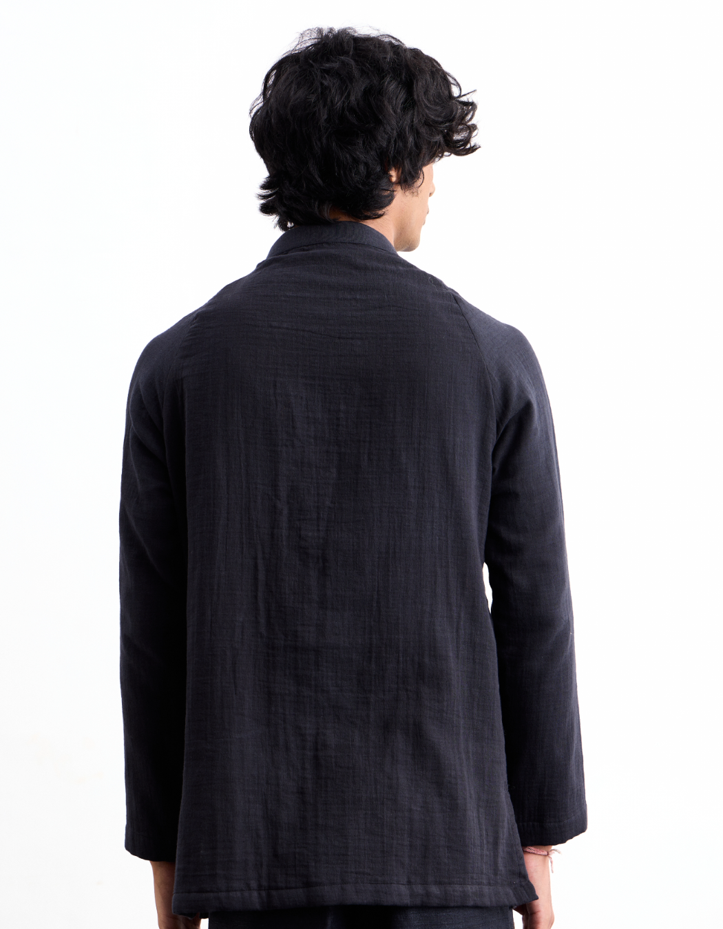 Siyah Kurta Shirt