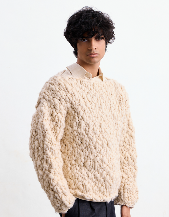Badal Raw Wool Sweater