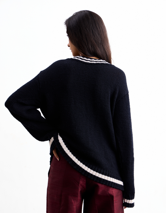 Fragment Polka Sweater