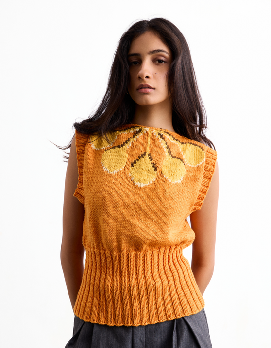 Flare Logo Sweater Top