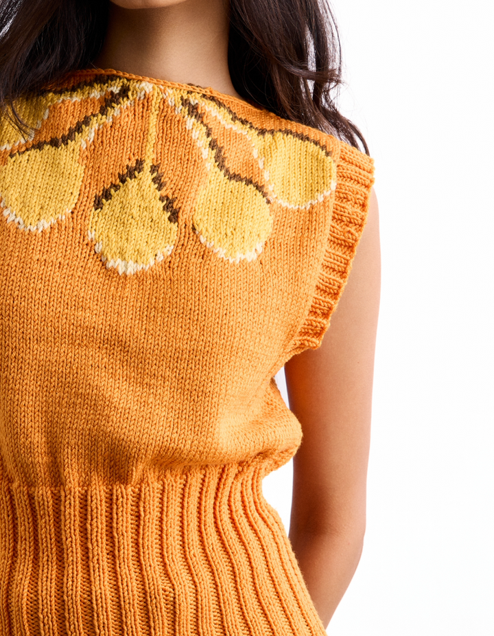 Flare Logo Sweater Top