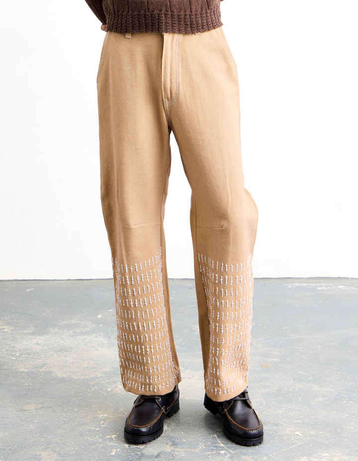 Dhara Beading Barrel Jeans