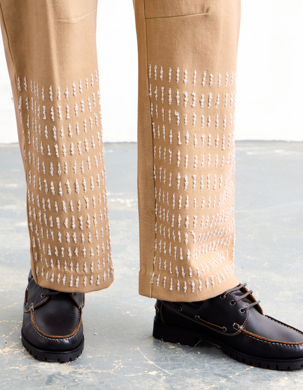 Dhara Beading Barrel Jeans