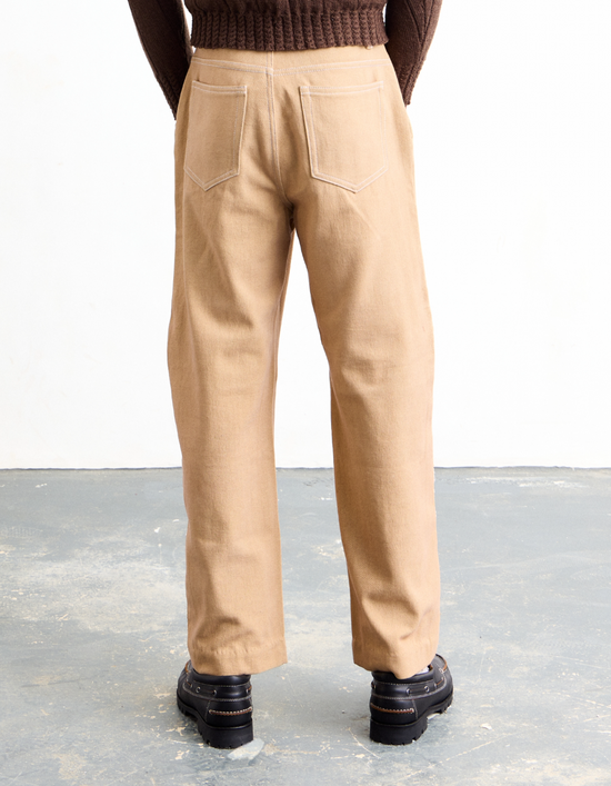 Dhara Beading Barrel Jeans