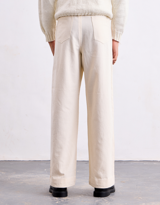 Hamsa Argyle Beading Jeans