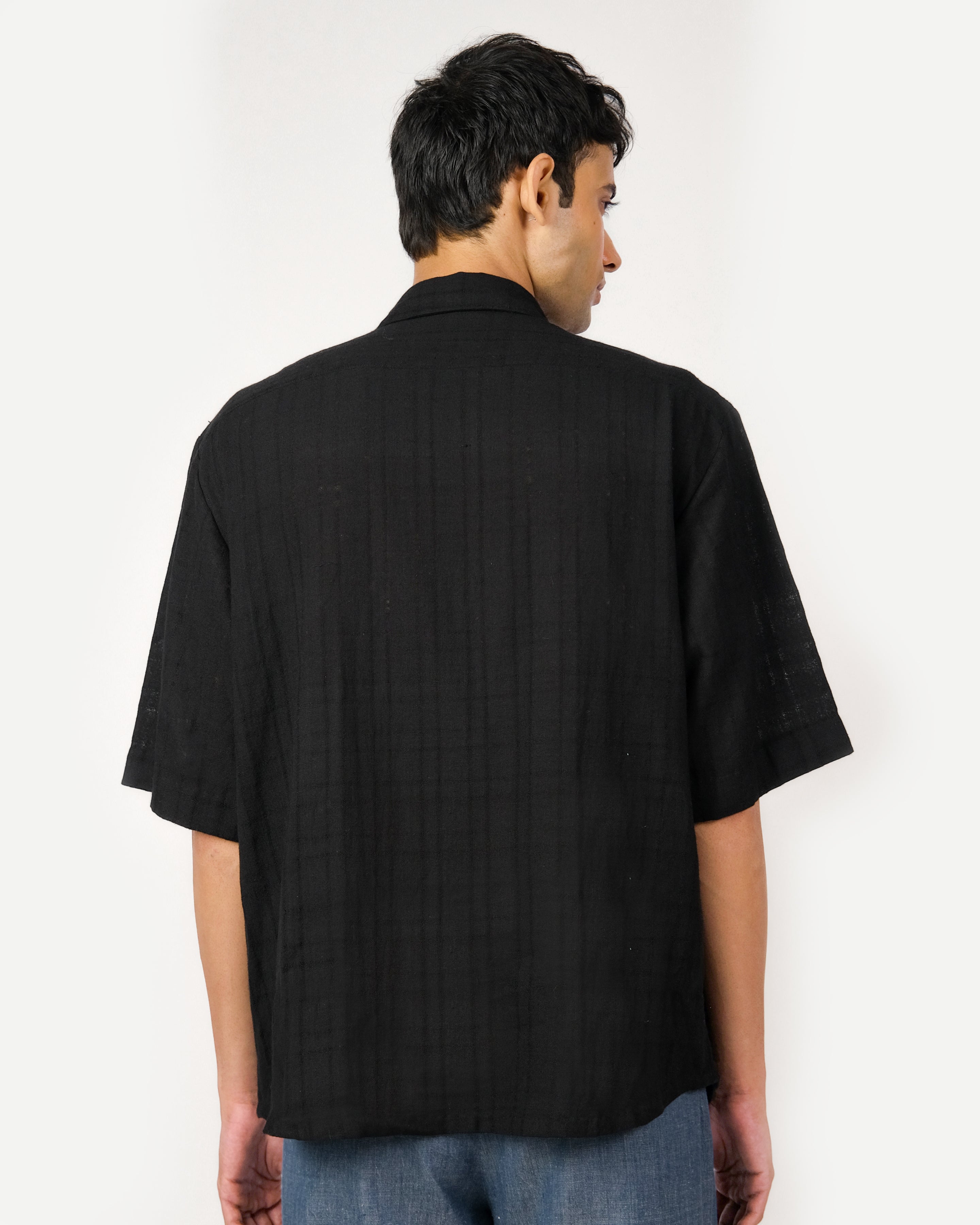 Machh Checks Pintucks Shirt