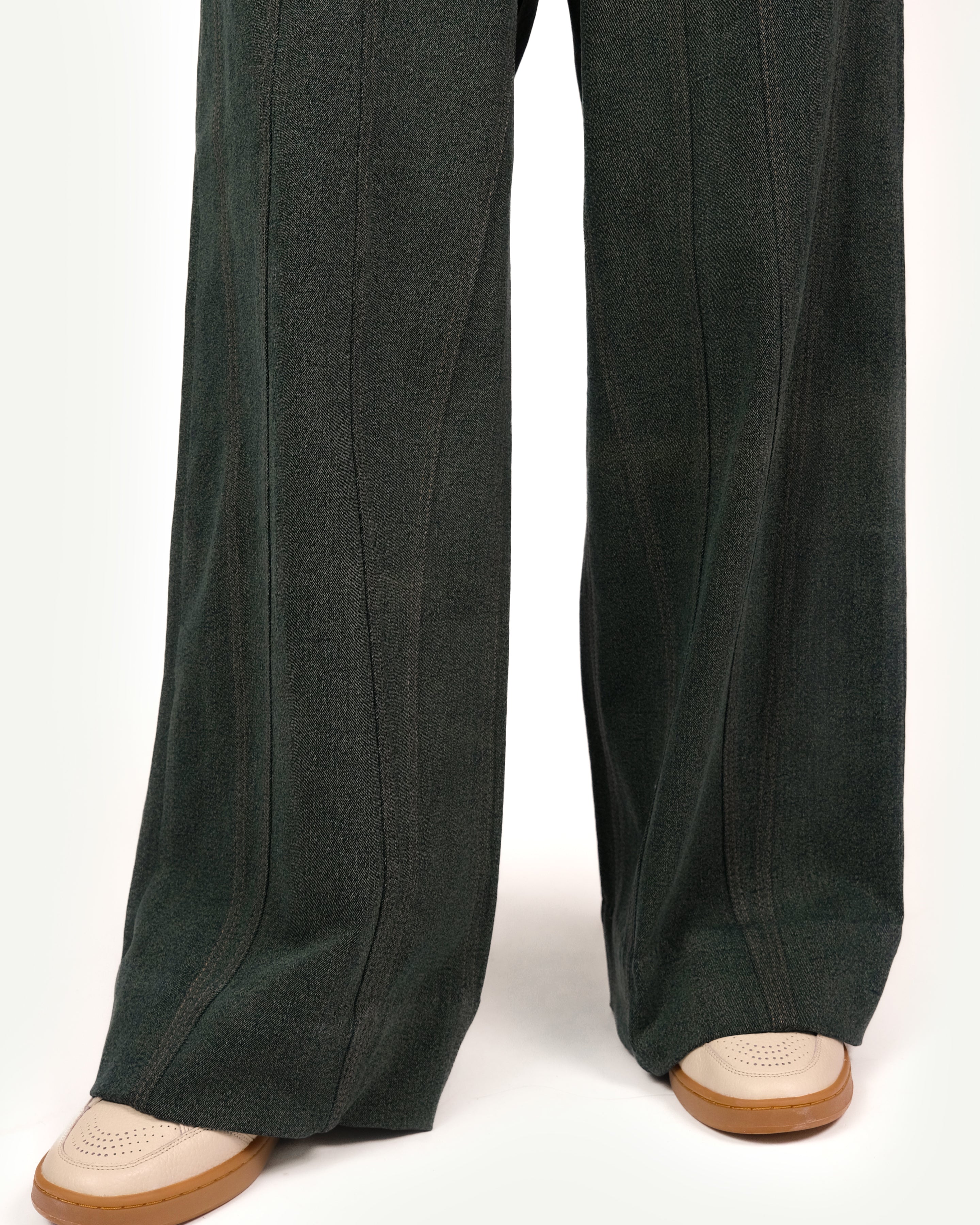 Leher Denim Trousers