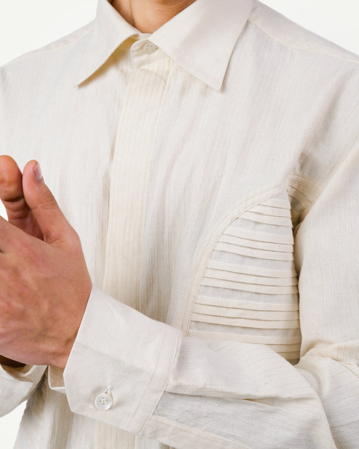 Madri Pintucks Shirt