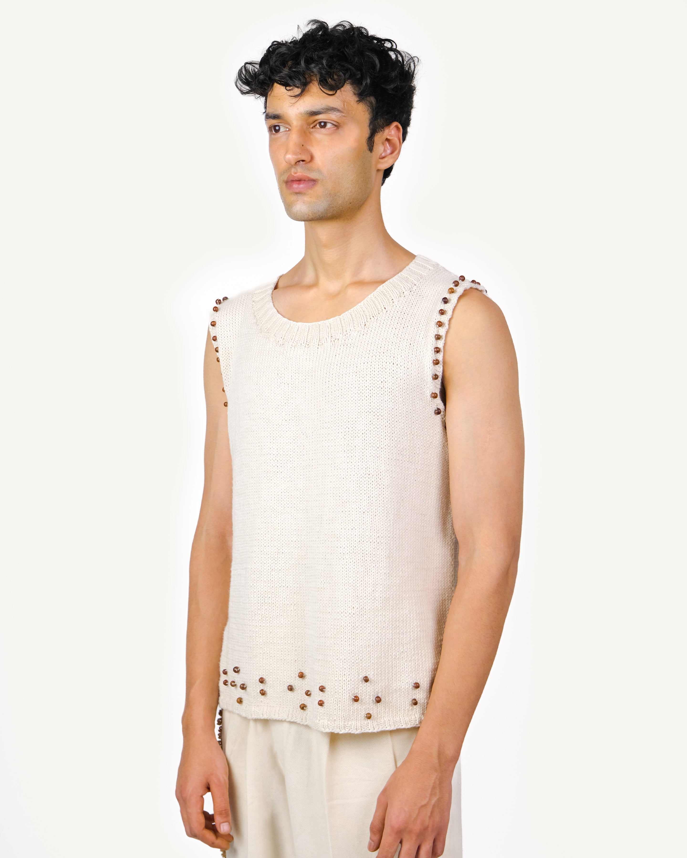 Beaded Tank Top