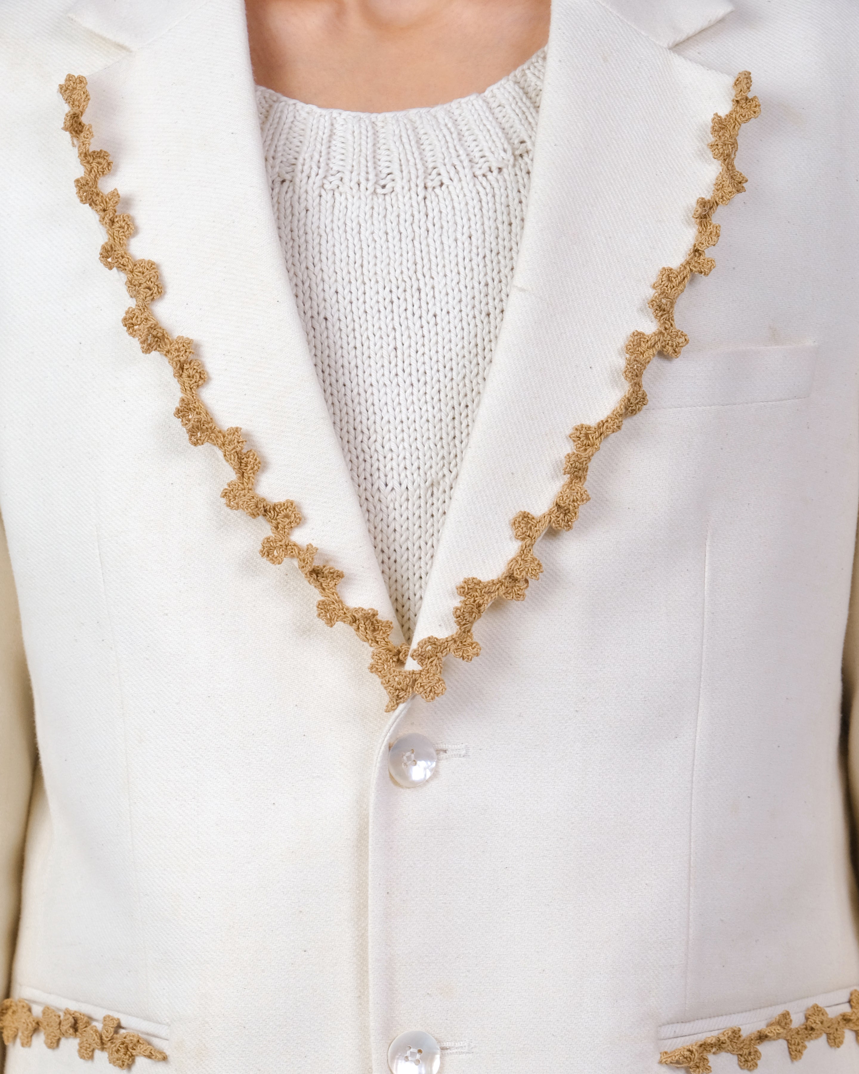 Summer Crochet Blazer