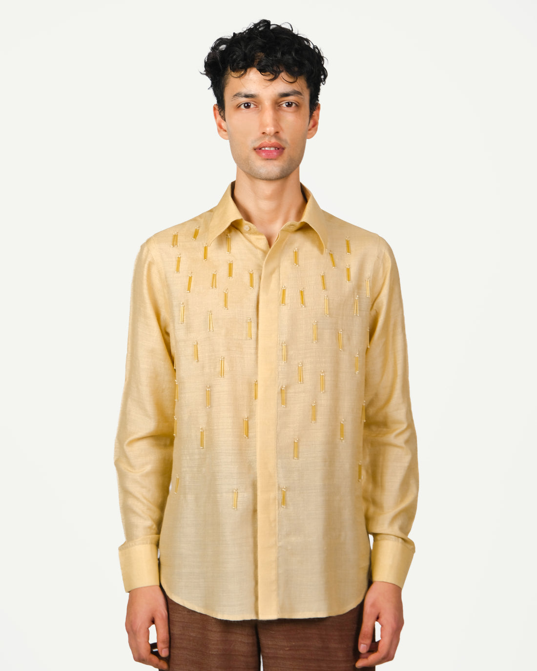 Jhilmil Beaded Shirt