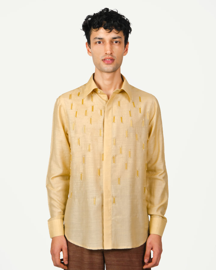 Jhilmil Beaded Shirt